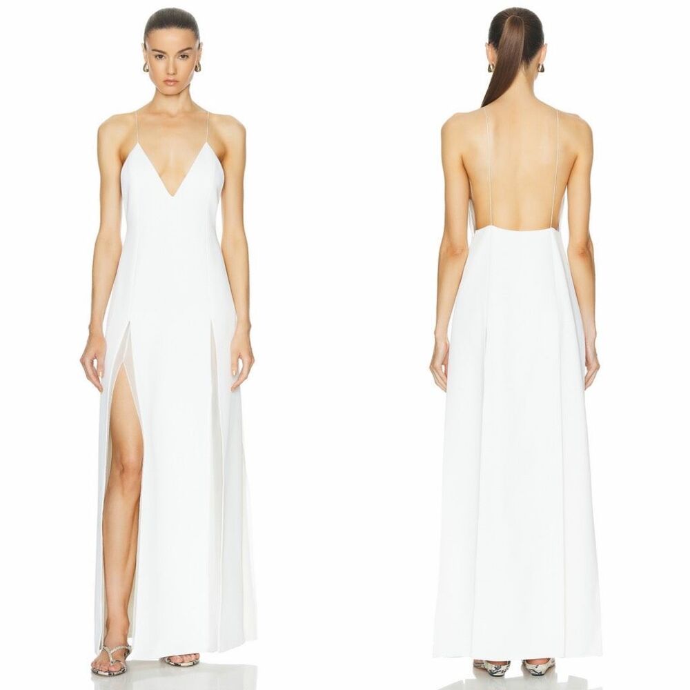 KHAITE Nonya Dress in White Size US 4 $4400